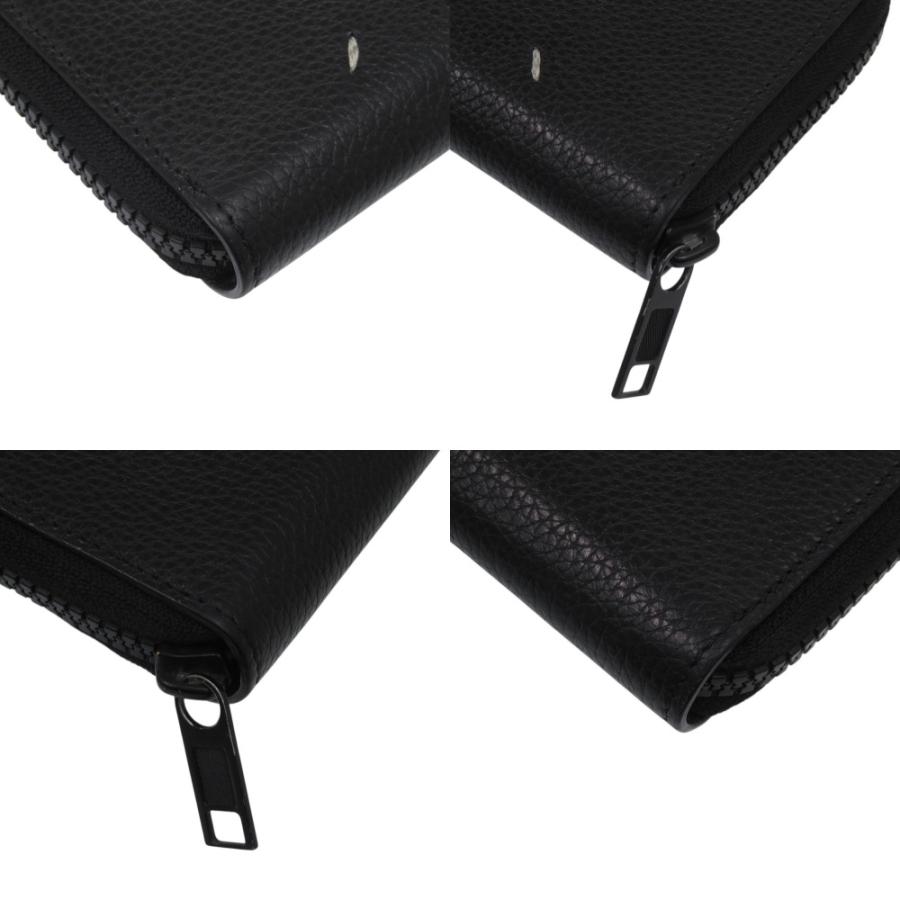 美品 メゾン マルジェラ 4ステッチ ラウンドファスナー S55UI0197