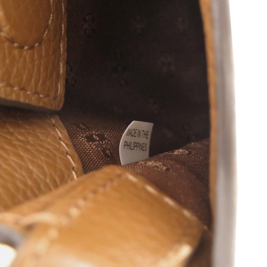 新品同様 トリーバーチ THEA CELLPHONE CROSSBODY レザー ブラウン ショルダーバッグ 茶 0710【中古】Tory Burch TORY BURCH（トリーバーチ） 新品同様 THEA CELLPHONE CROSSBODY