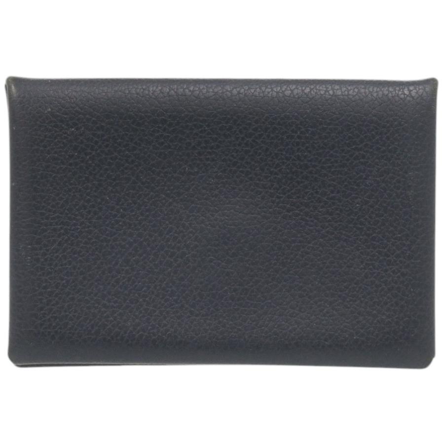HERMES（エルメス） カルヴィ エバーカラー ブルーニュイ シルバー金具