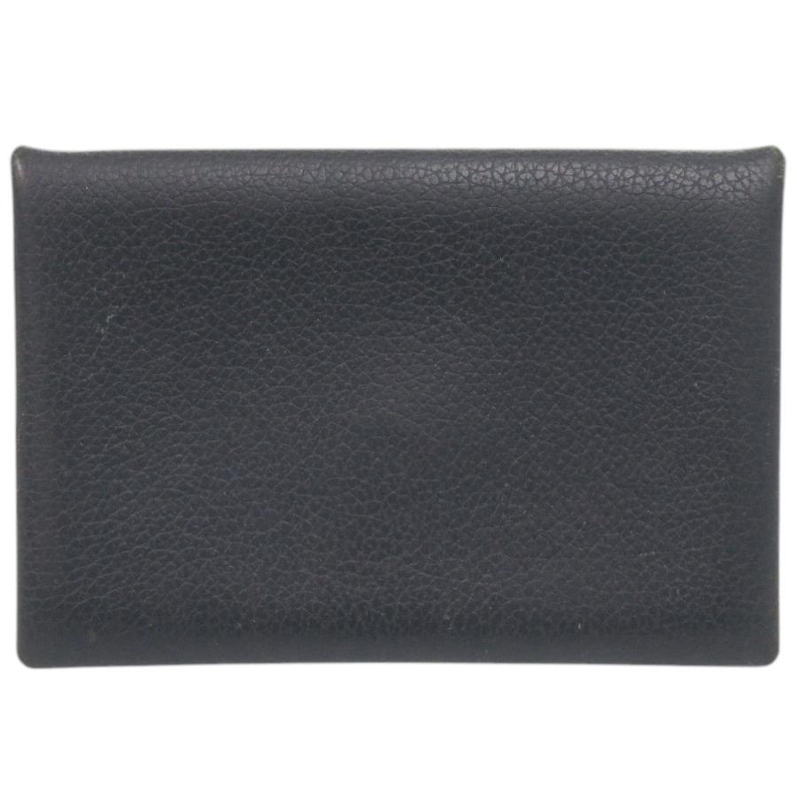 HERMES（エルメス） カルヴィ エバーカラー ブルーニュイ シルバー金具