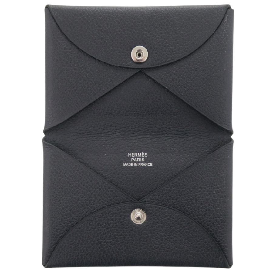 HERMES（エルメス） カルヴィ エバーカラー ブルーニュイ シルバー金具
