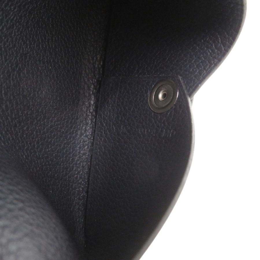 HERMES カルヴィ ブルーニュイ D刻印 HERMES（エルメス） カルヴィ エバーカラー ブルーニュイ シルバー金具