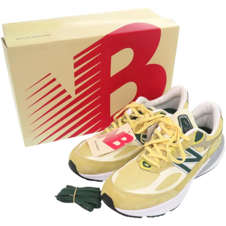 New Balance（ニューバランス） 未使用品 U990TE6 スウェード イエロー