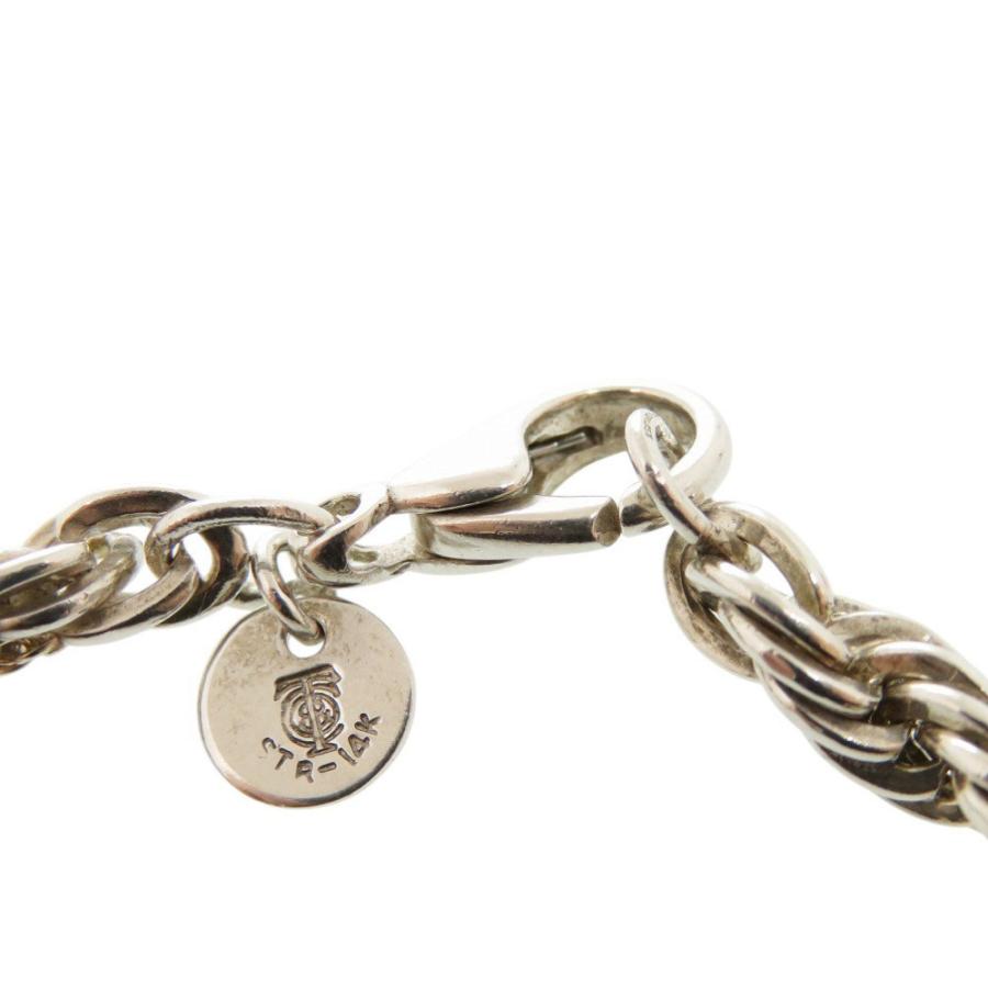 TIFFANY&Co.（ティファニー） 美品 ツイストロープ シルバー925/K14