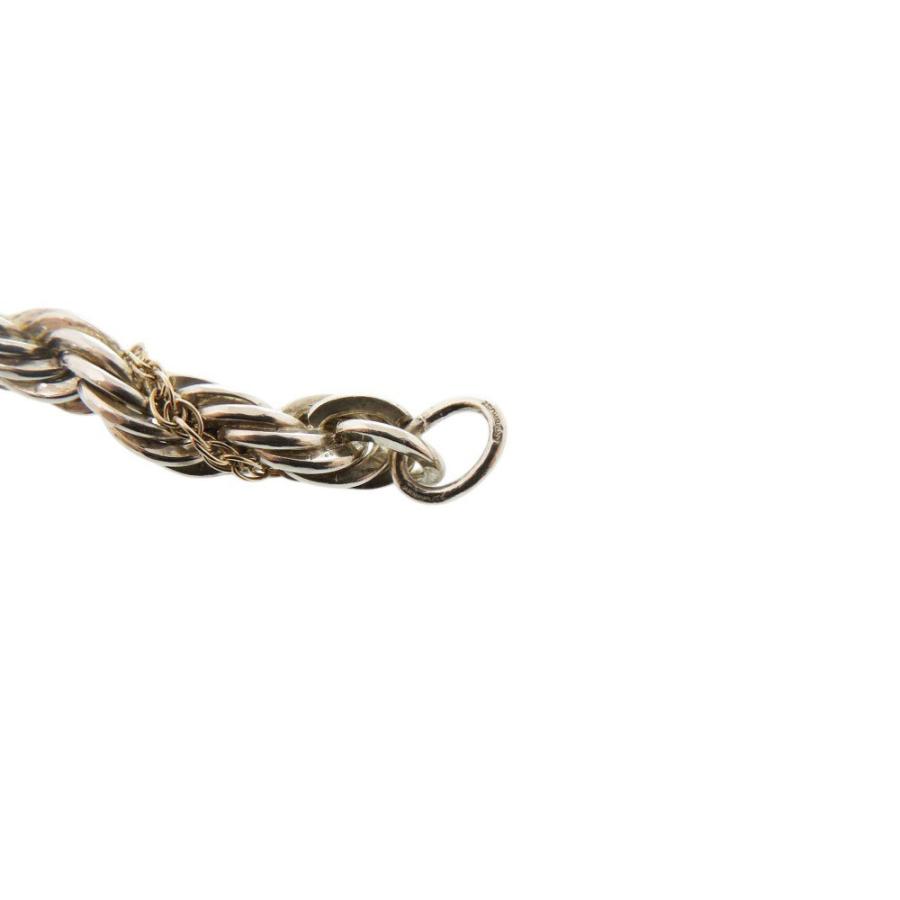 TIFFANY&Co.（ティファニー） 美品 ツイストロープ シルバー925/K14