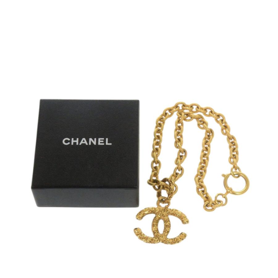 CHANEL（シャネル） 美品 溶岩 ココマーク 95A メタル ゴールド