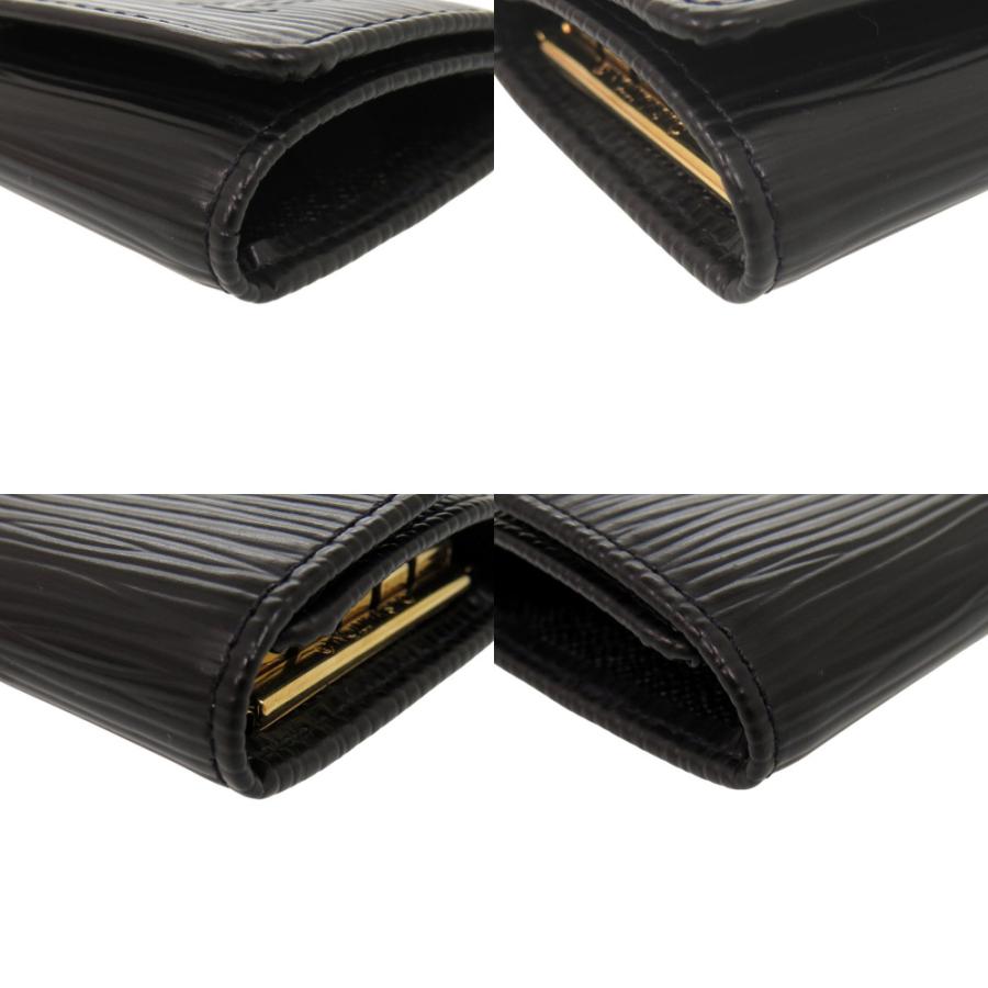 新品同様 ルイ ヴィトン ミュルティクレ4 エピ M63822 ノワール キーケース 黒 LV 1713【中古】LOUIS VUITTON メンズ LOUIS VUITTON（ルイ・ヴィトン） 新品同様 ルイ ヴィトン