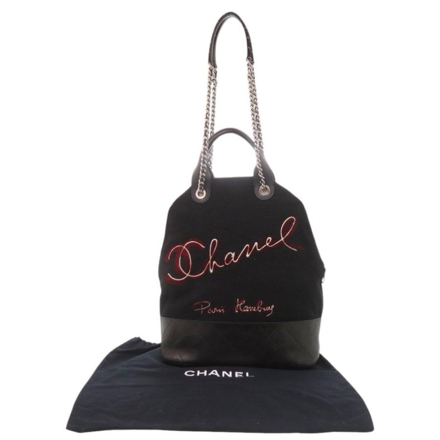 CHANEL（シャネル） 美品 エンブロイダリー 2WAY ウール/レザー