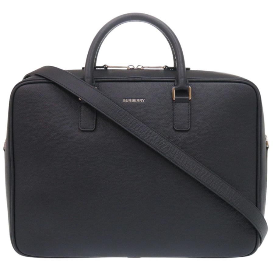 BURBERRY（バーバリー） 美品 2WAY 8094243 レザー ダークネイビー