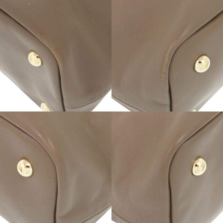 LONGCHAMP（ロンシャン） 2way レザー ブラウン ピンクベージュ トート