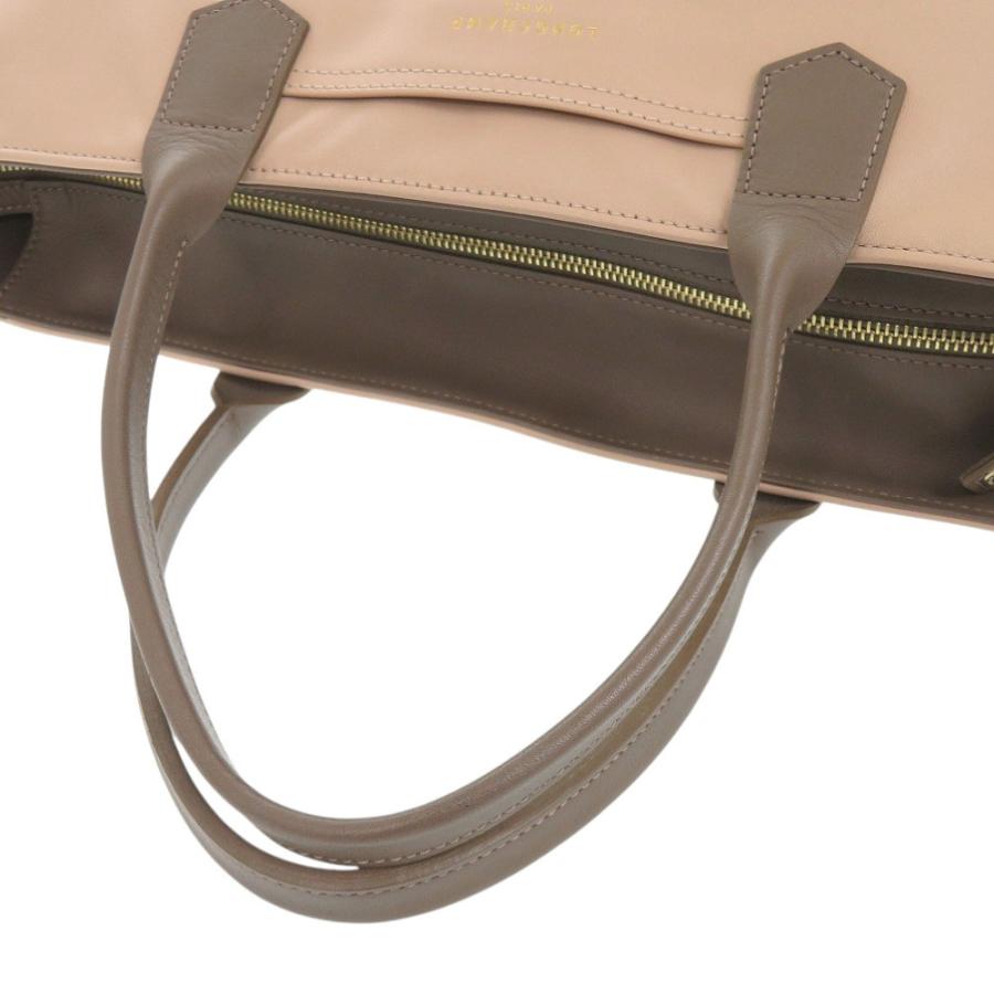 LONGCHAMP（ロンシャン） 2way レザー ブラウン ピンクベージュ トート