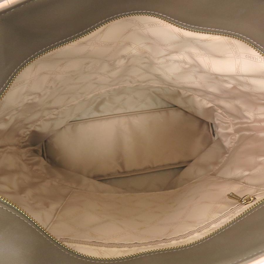 LONGCHAMP（ロンシャン） 2way レザー ブラウン ピンクベージュ トート