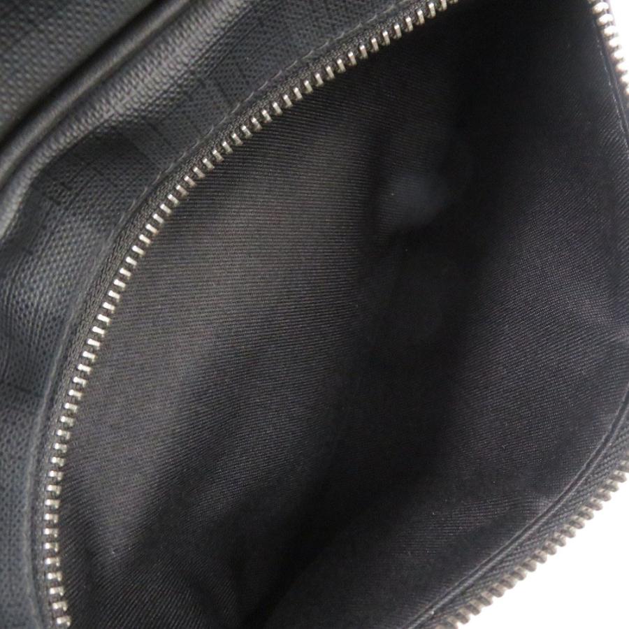 BURBERRY（バーバリー） 美品 PVC/レザー ブラック ボディバッグ