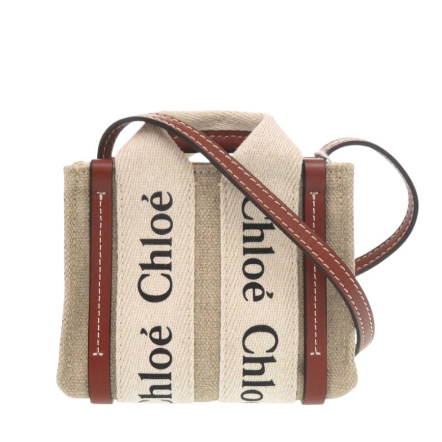 Chloe（クロエ） 新品同様 WOODY ウッディ ナノ トート 