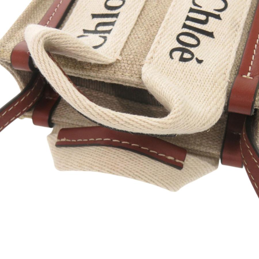 Chloe（クロエ） 新品同様 WOODY ウッディ ナノ トート 