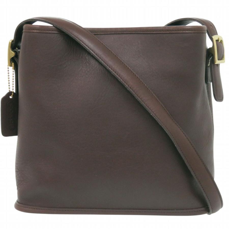 COACH（コーチ） オールドコーチ レザー ブラウン ショルダーバッグ 茶