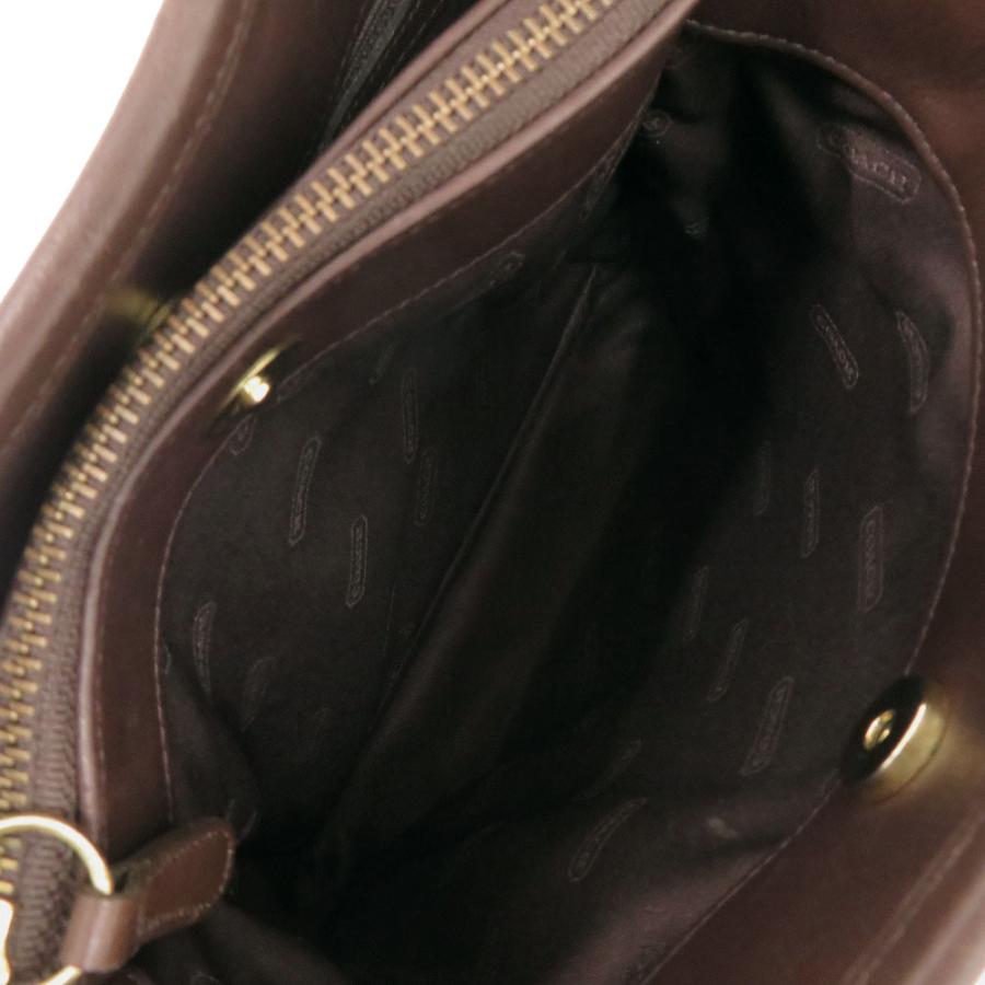 COACH（コーチ） オールドコーチ レザー ブラウン ショルダーバッグ 茶