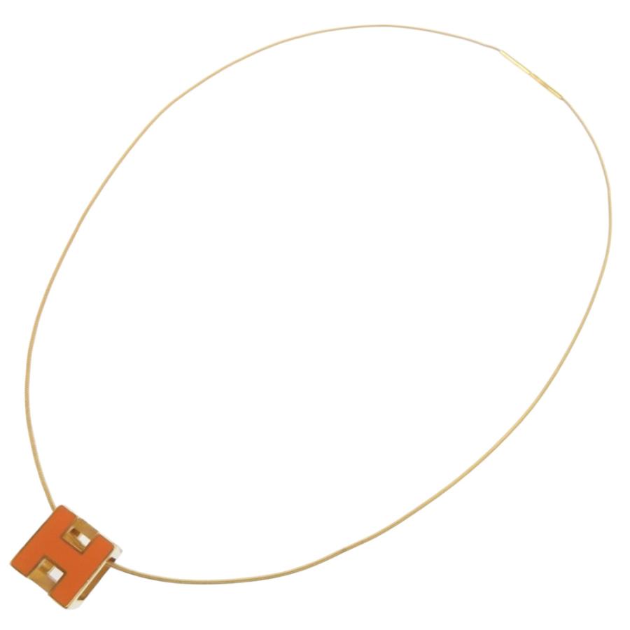 HERMES（エルメス） 美品 カージュドアッシュ Hキューブ メタル
