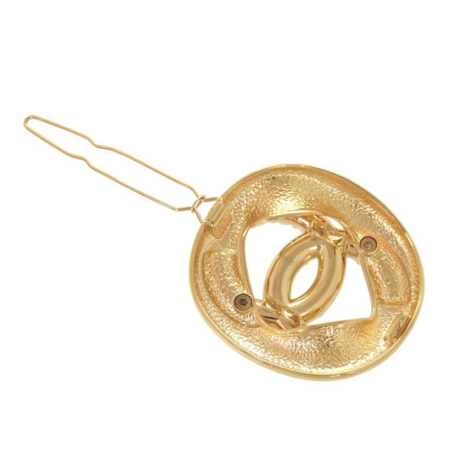 CHANEL（シャネル） 美品 ココマーク メタル ラインストーン フェイク