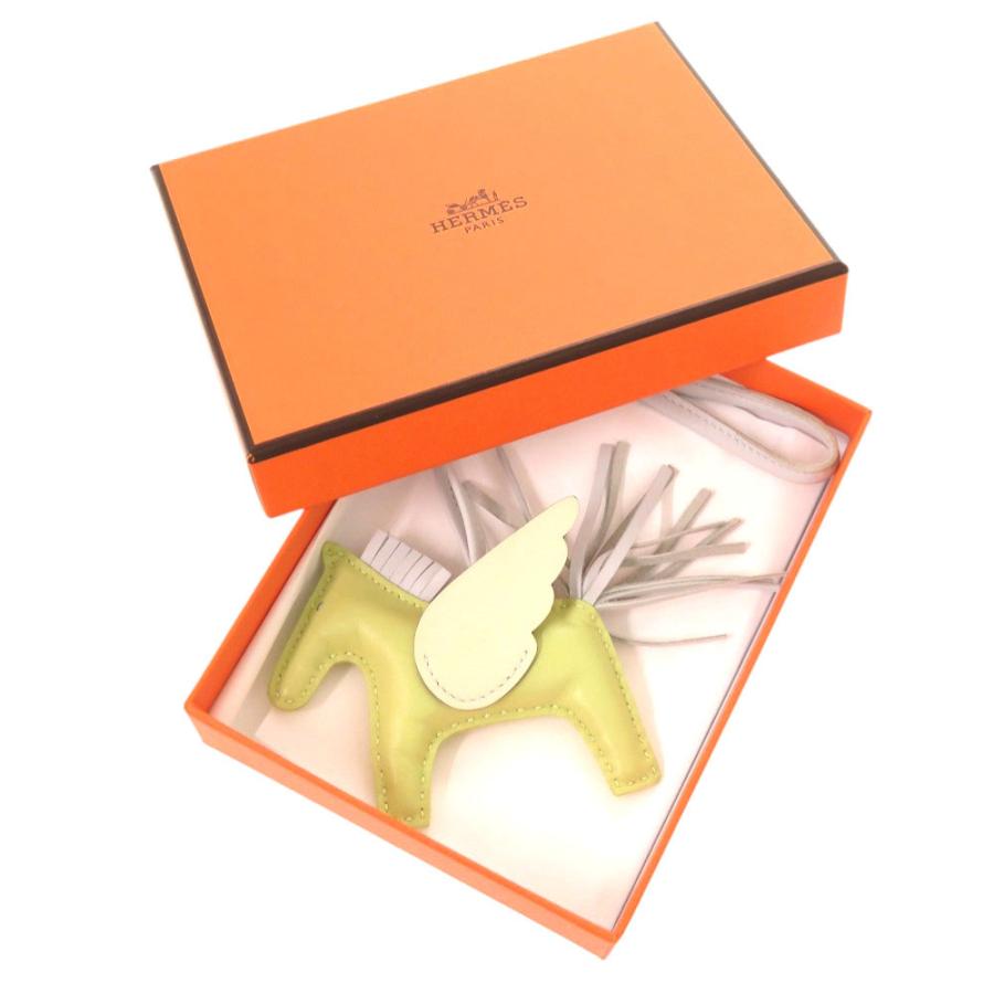 ❣️エルメス❣️HERMESロデオペガサスPMアニョーミロブリープリュム【美品】 HERMES（エルメス） 美品 ロデオペガサスPM アニョーミロ ジョーヌブル