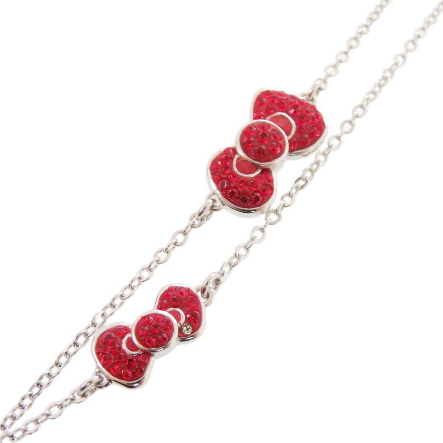 SWAROVSKI（スワロフスキー） 美品 ハローキティ ラインストーン