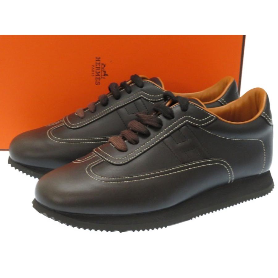 未使用 エルメス クイック レザー スニーカー シューズ メンズ 42 ブラック 黒 0485 中古 Hermes 8e0486zg5 Life Time ヤフーshop 通販 Yahoo ショッピング