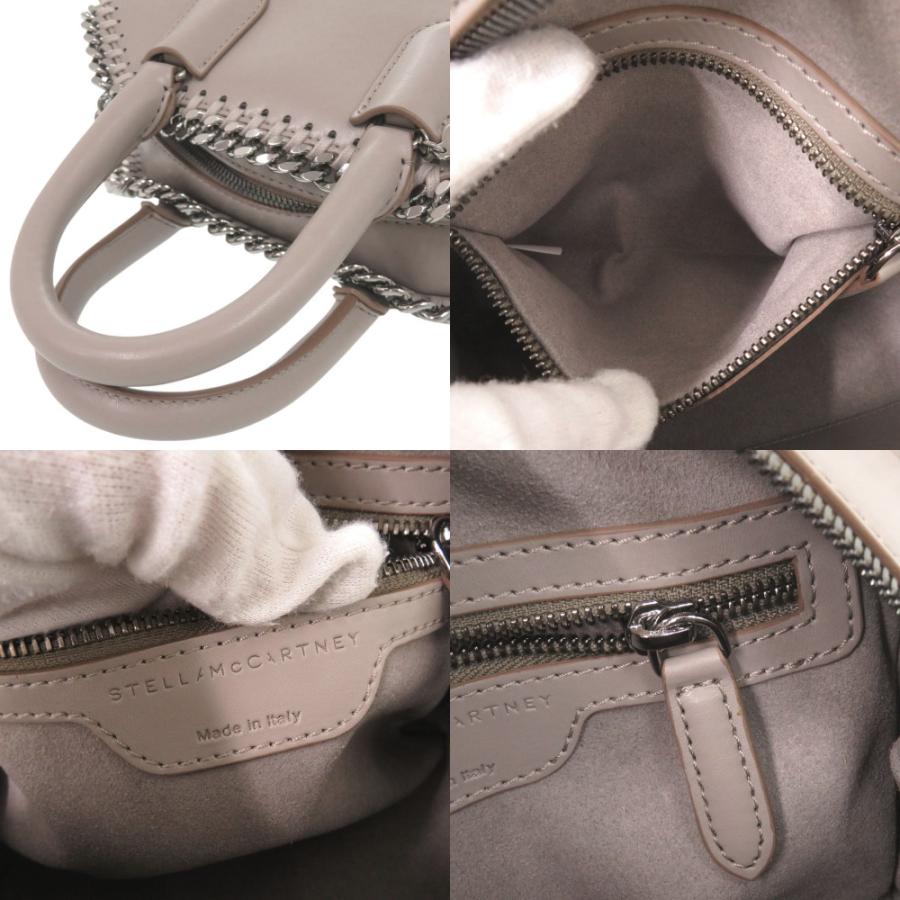 美品 ステラマッカートニー ファラベラ ボックス グレー系 2WAY
