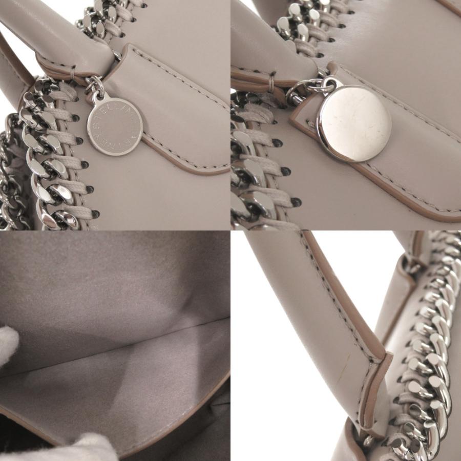 美品 ステラマッカートニー ファラベラ ボックス グレー系 2WAY