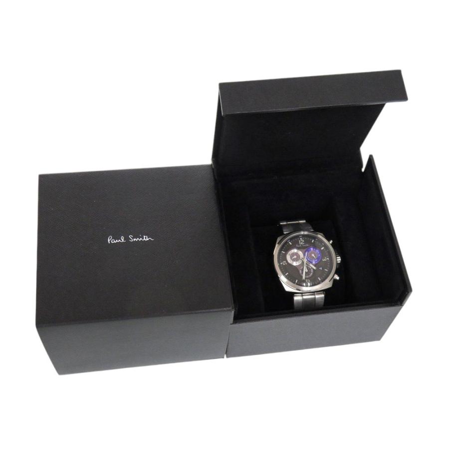 美品 ポールスミス ファイナルアイズ E610-T021816 SS ブラック