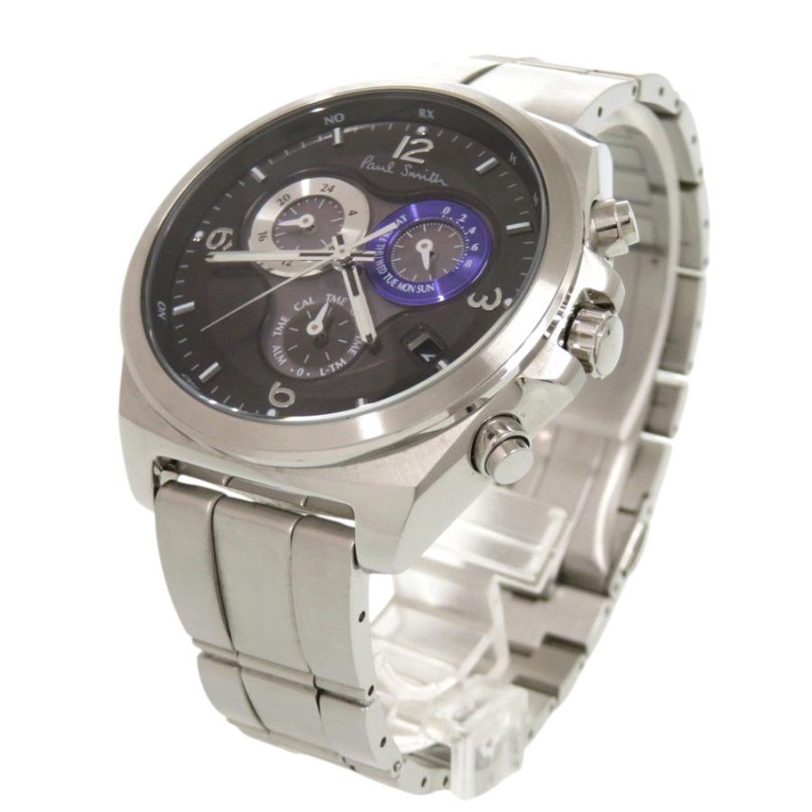 美品 ポールスミス ファイナルアイズ E610-T021816 SS ブラック