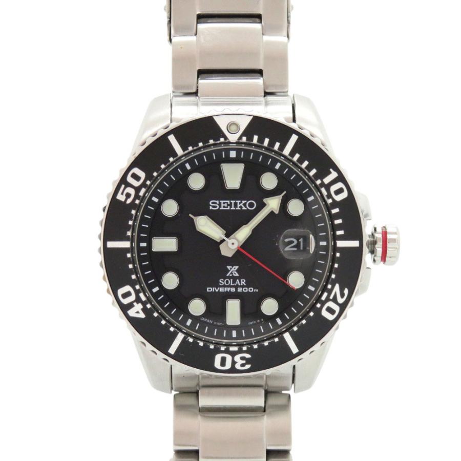 SEIKO V157-0BT0 プロスペックス ダイバース ソーラー SEIKO（セイコー） プロスペックス ダイバー V157-0BT0 ブラック SS