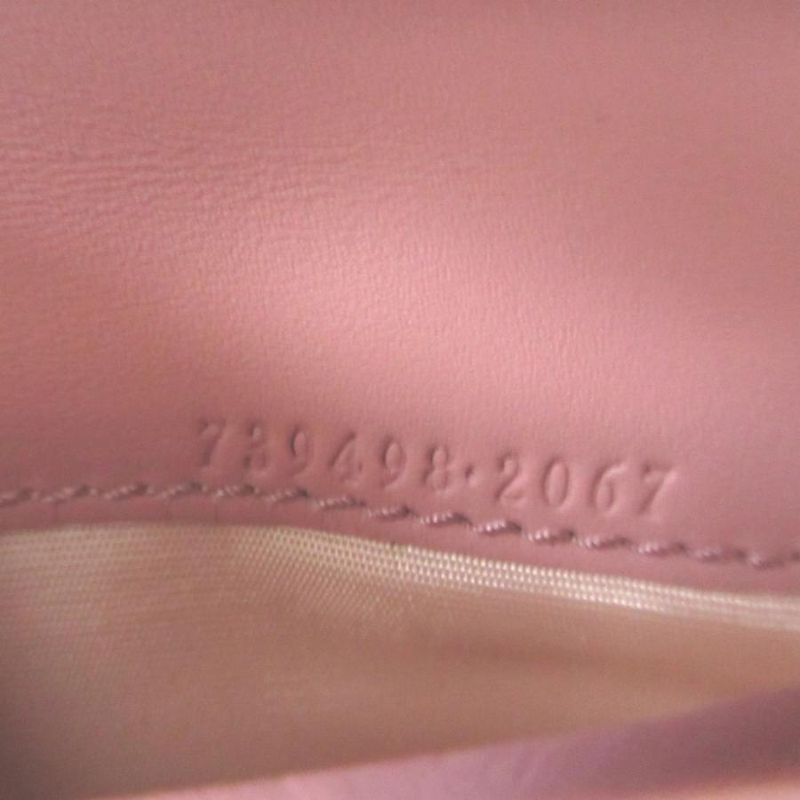 GUCCI（グッチ） 新品同様 ダブルG 739498 パイソン レザー バンブー