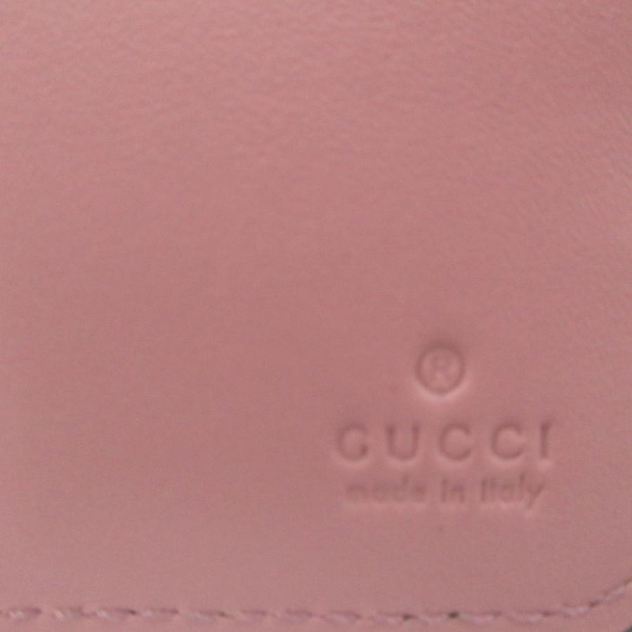 GUCCI（グッチ） 新品同様 ダブルG 739498 パイソン レザー バンブー