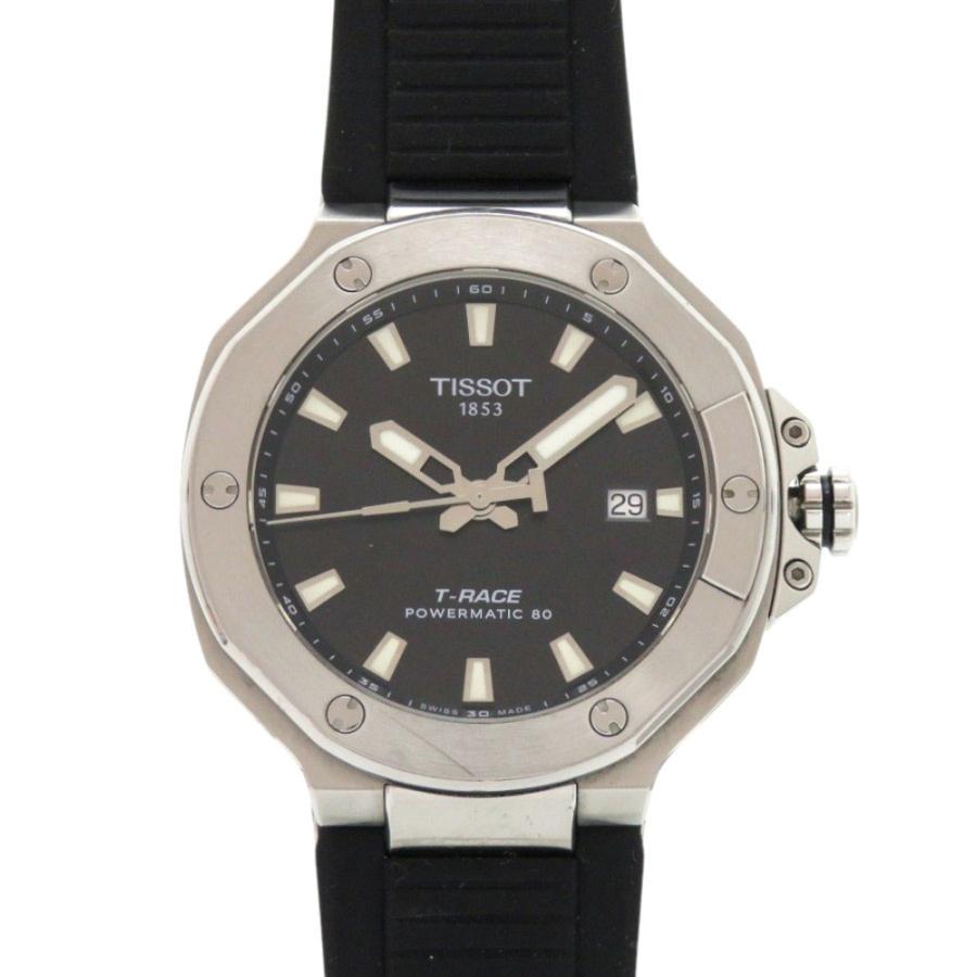 TISSOT（ティソ） Tレース T141.807.17.051.00 SS ブラック 自動巻き 
