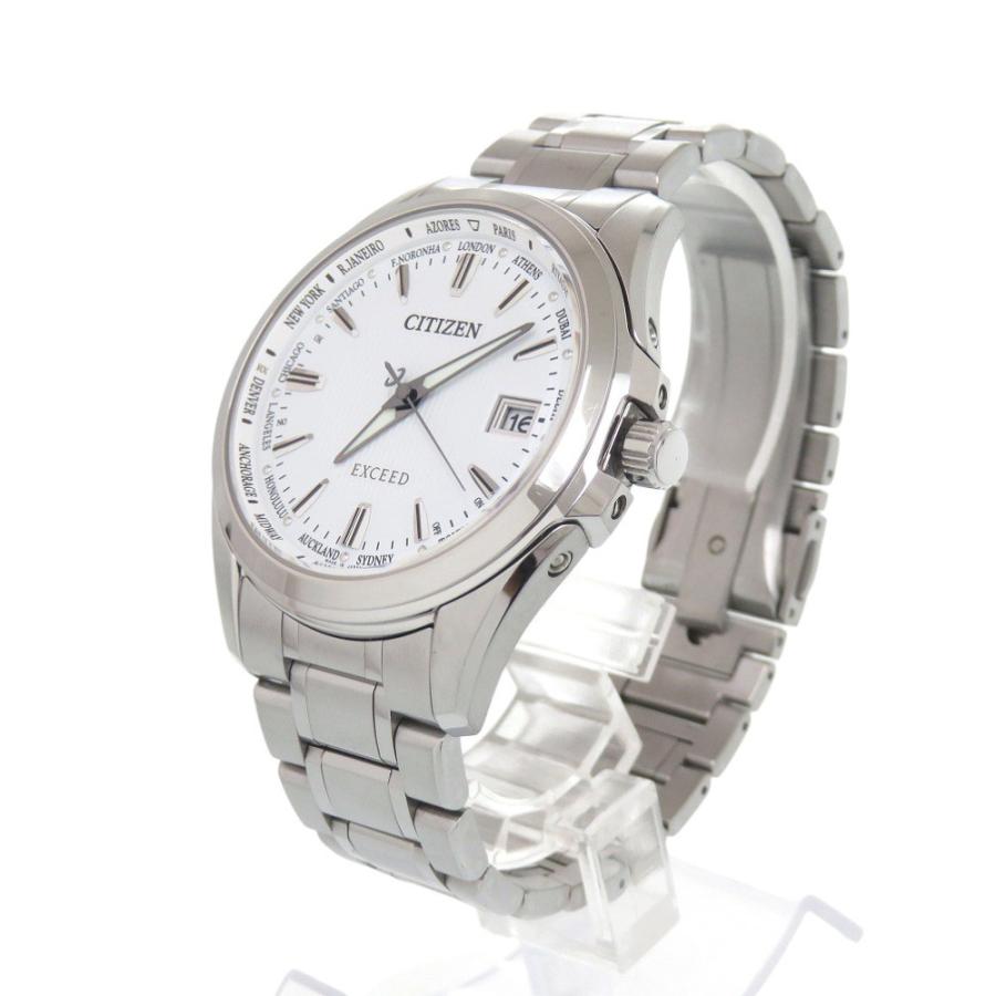 CITIZEN（シチズン） 新品同様 エクシード CB0100-52A チタン ホワイト
