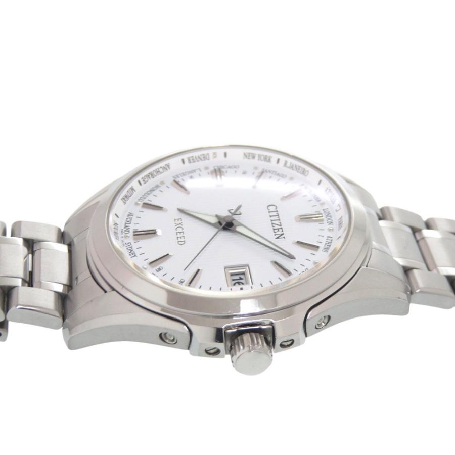CITIZEN（シチズン） 新品同様 エクシード CB0100-52A チタン ホワイト