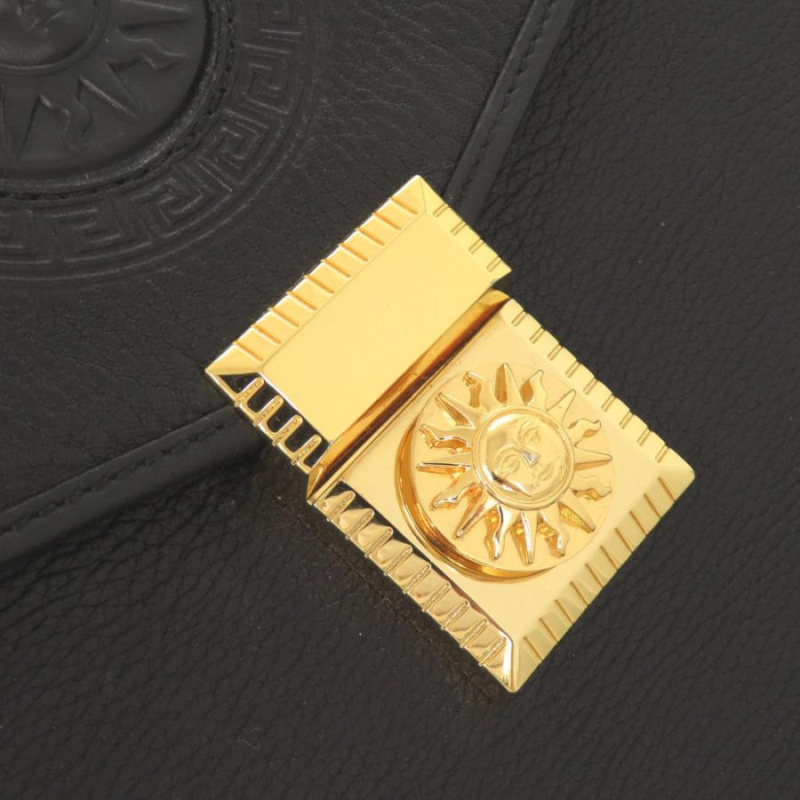 GIANNI VERSACE 美品 ヴェルサーチ ヴィンテージ サンバースト レザー