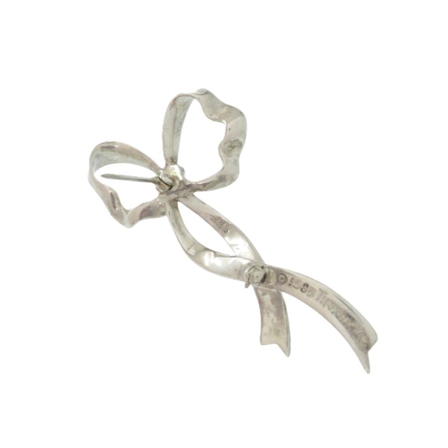 TIFFANY&Co.（ティファニー） リボン ブローチ シルバー925 シルバー