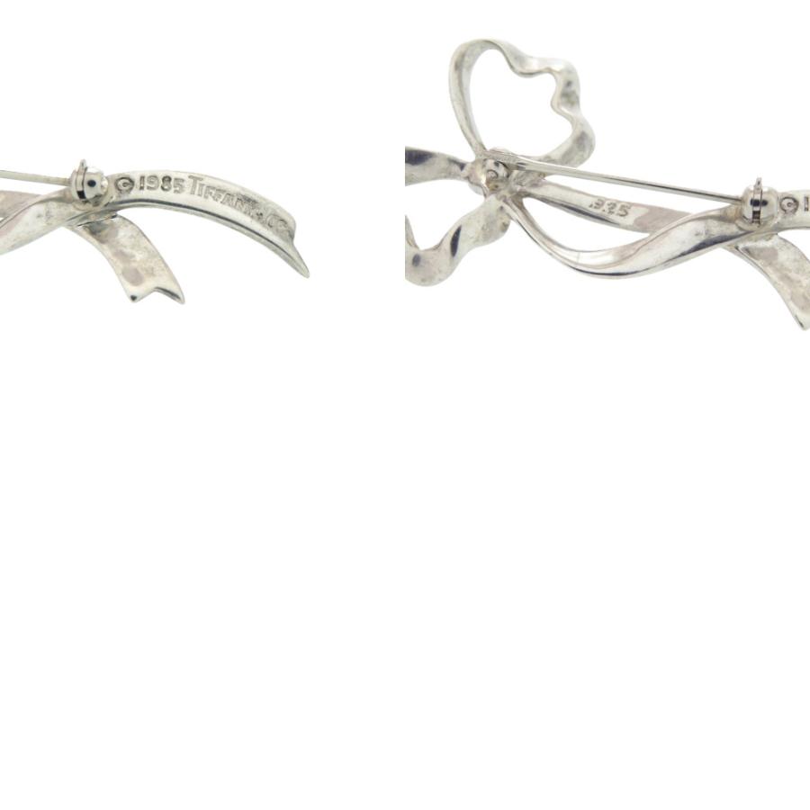 TIFFANY&Co.（ティファニー） リボン ブローチ シルバー925 シルバー