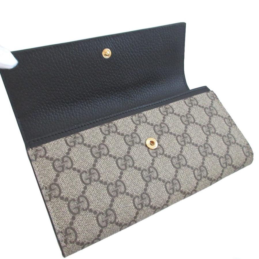 GUCCI（グッチ） 未使用 ダブルG 735594 GGスプリーム レザー ベージュ