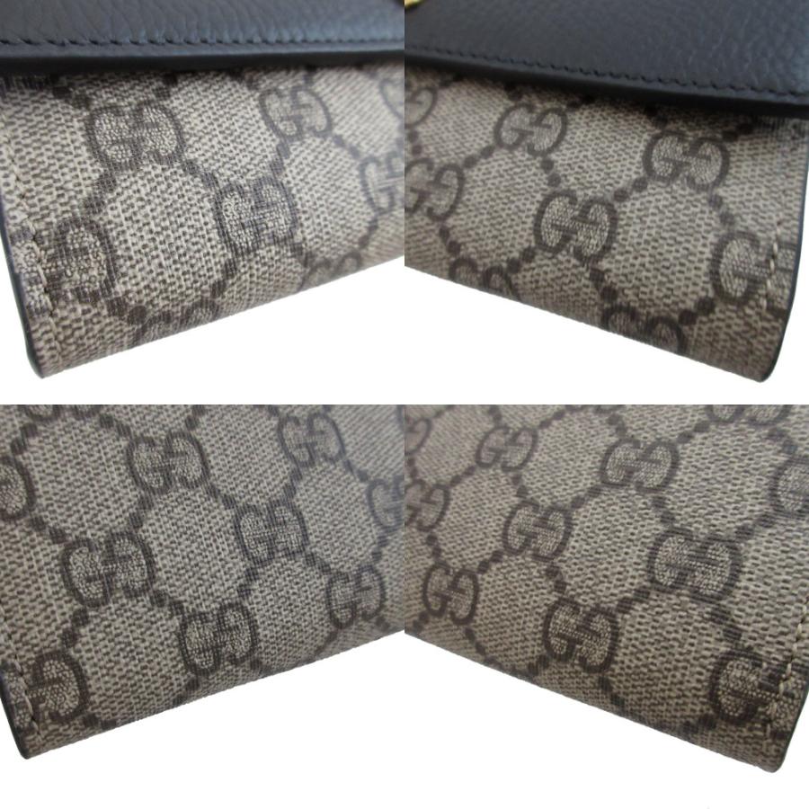 GUCCI（グッチ） 未使用 ダブルG 735594 GGスプリーム レザー ベージュ