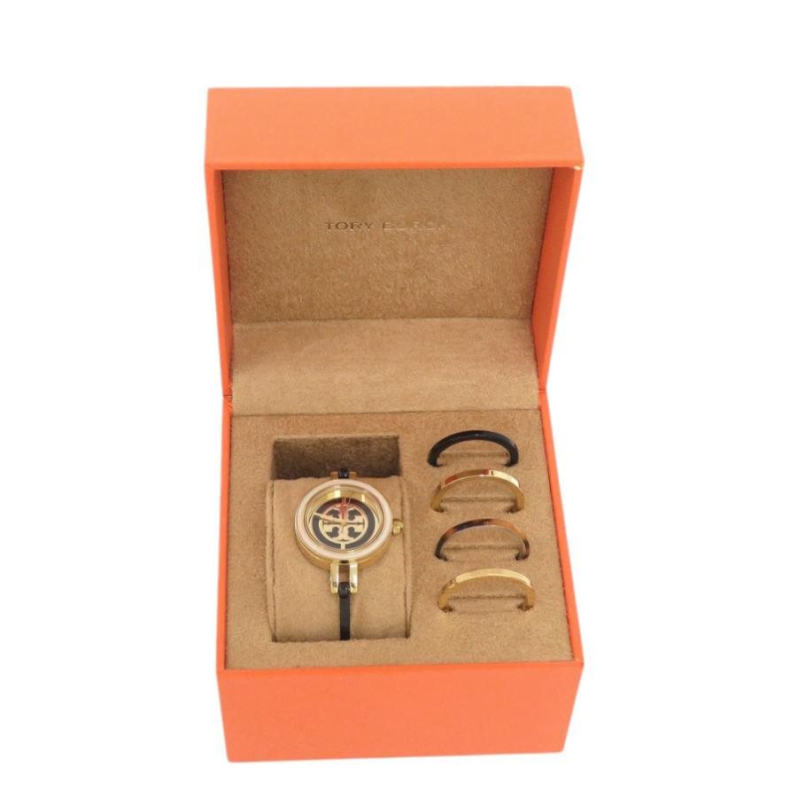 TORY BURCH（トリーバーチ） 美品 チェンジベゼル バングルウォッチ