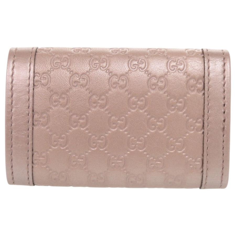 GUCCI グッチ キーケース マイクログッチ ピンク 新品未使用 GUCCI（グッチ） 新品同様 インターロッキングG マイクログッチシマ