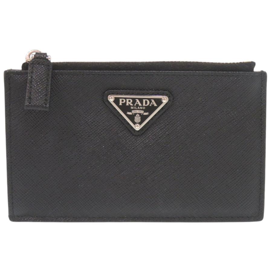 PRADA（プラダ） 美品 トライアングルロゴ サフィアーノレザー 2MC086