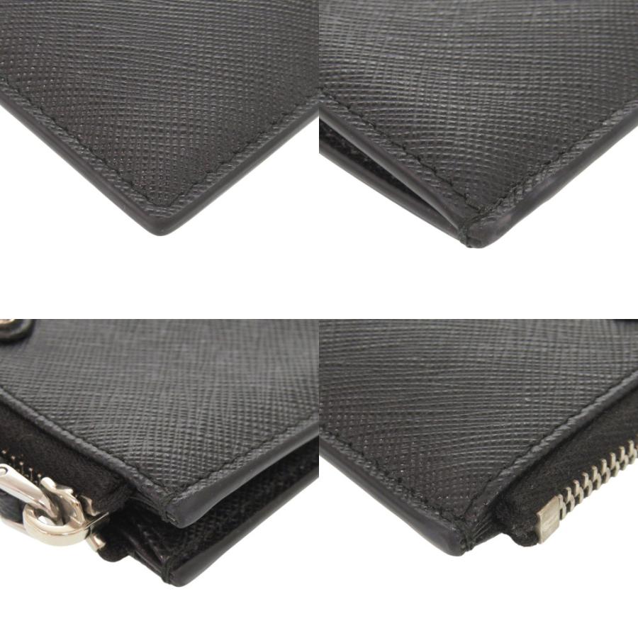 PRADA（プラダ） 美品 トライアングルロゴ サフィアーノレザー 2MC086