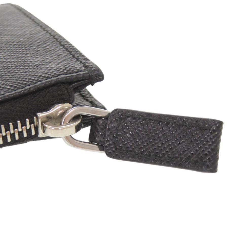PRADA（プラダ） 美品 トライアングルロゴ サフィアーノレザー 2MC086