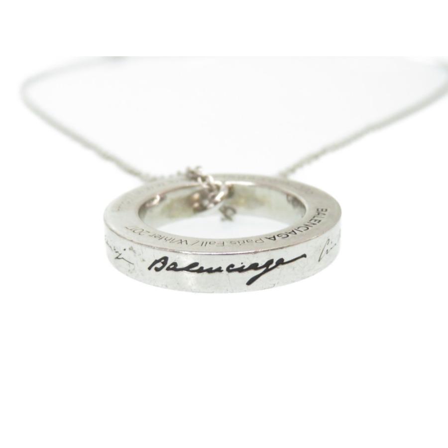 BALENCIAGA バレンシアガ ネックレス Silver 925 シルバー 0165 BALENCIAGA バレンシアガ ネックレス Silver 925 シルバー 0165