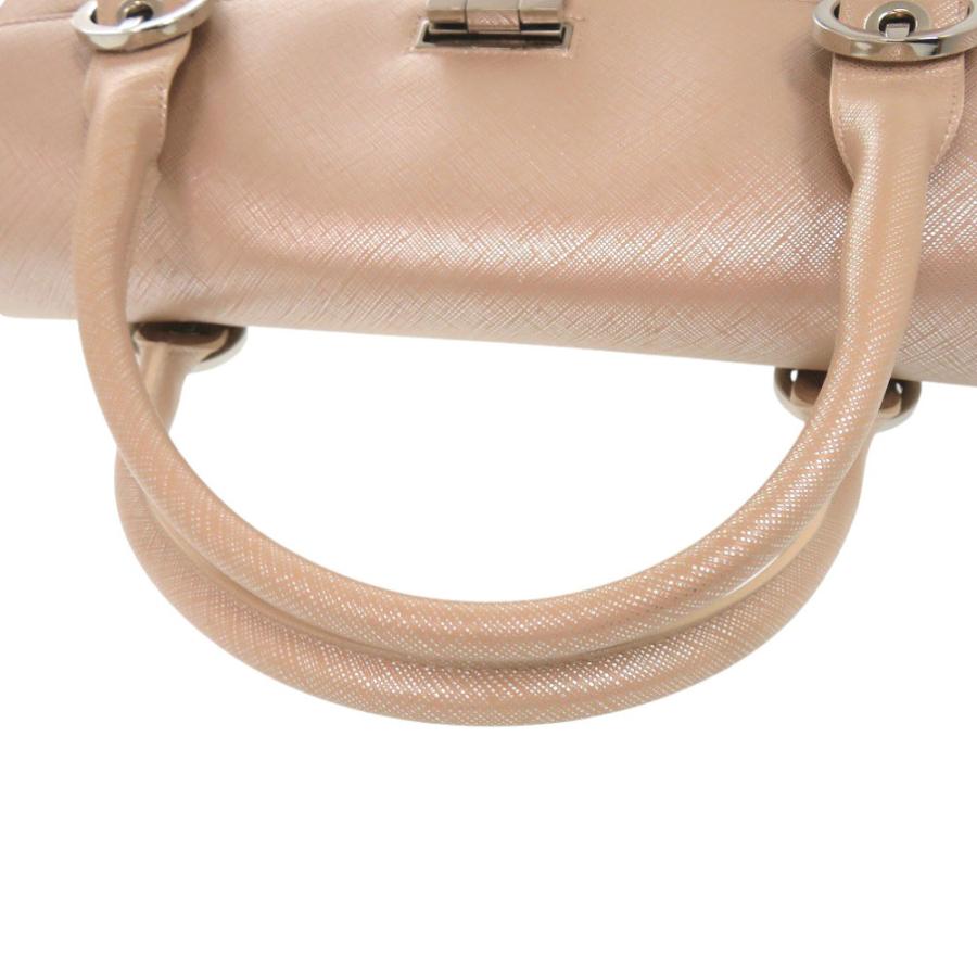 Salvatore Ferragamo フェラガモ レザー ガンチーニ ハンド 美品 サルヴァトーレフェラガモ ガンチーニ 21 5322 レザー ピンク