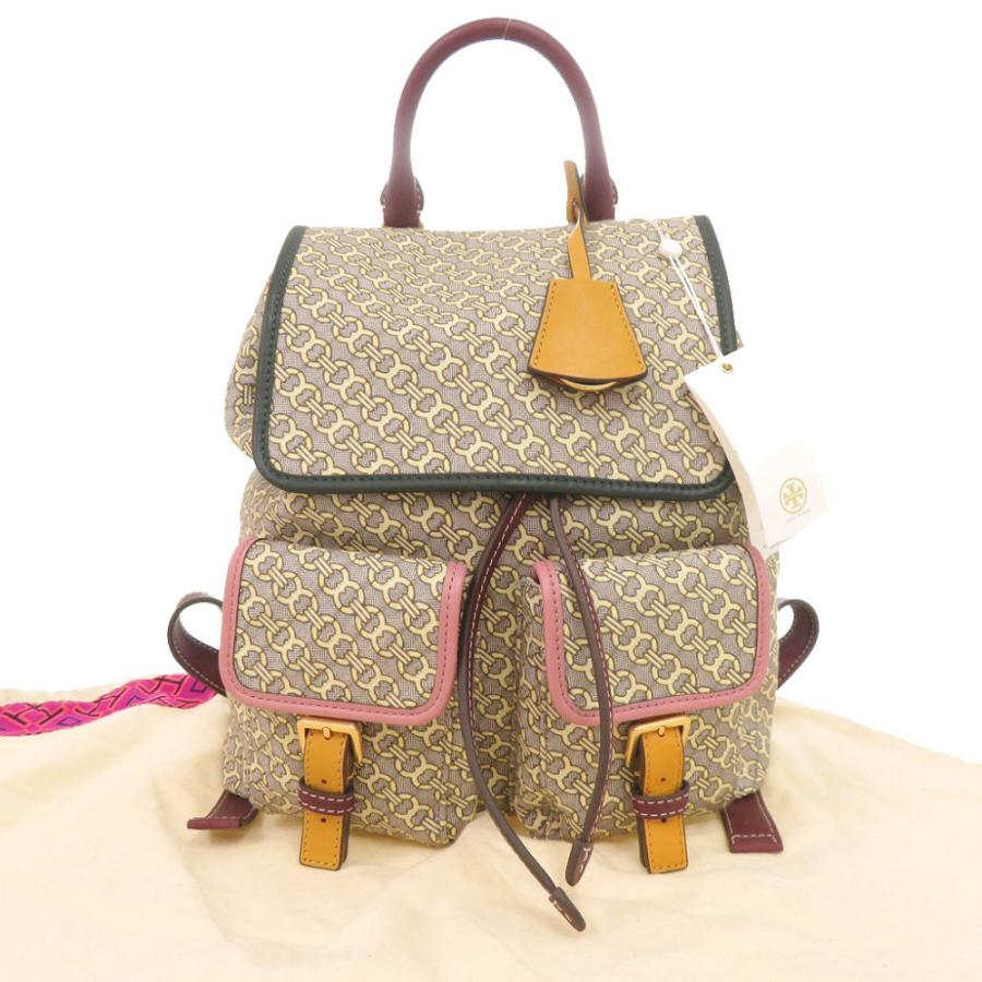 TORY BURCH（トリーバーチ） 新品同様 ペリー ジャガード フラップ