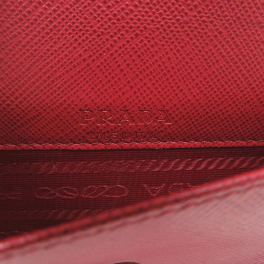 PRADA（プラダ） 美品 スマホショルダー フォンケース トライアングル